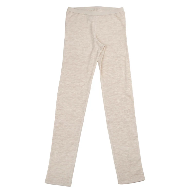 Beige Leggings i 100% Merinould fra Joha – Fantastisk Kvalitet!