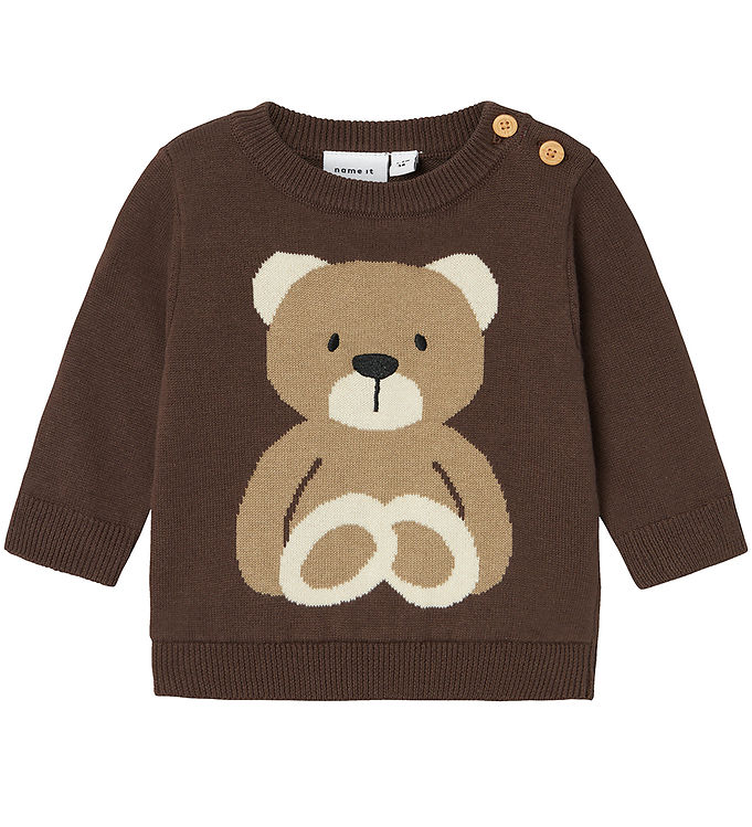 Strikket bluse Nbmrosol Bracken fra Name It - Tilbud!