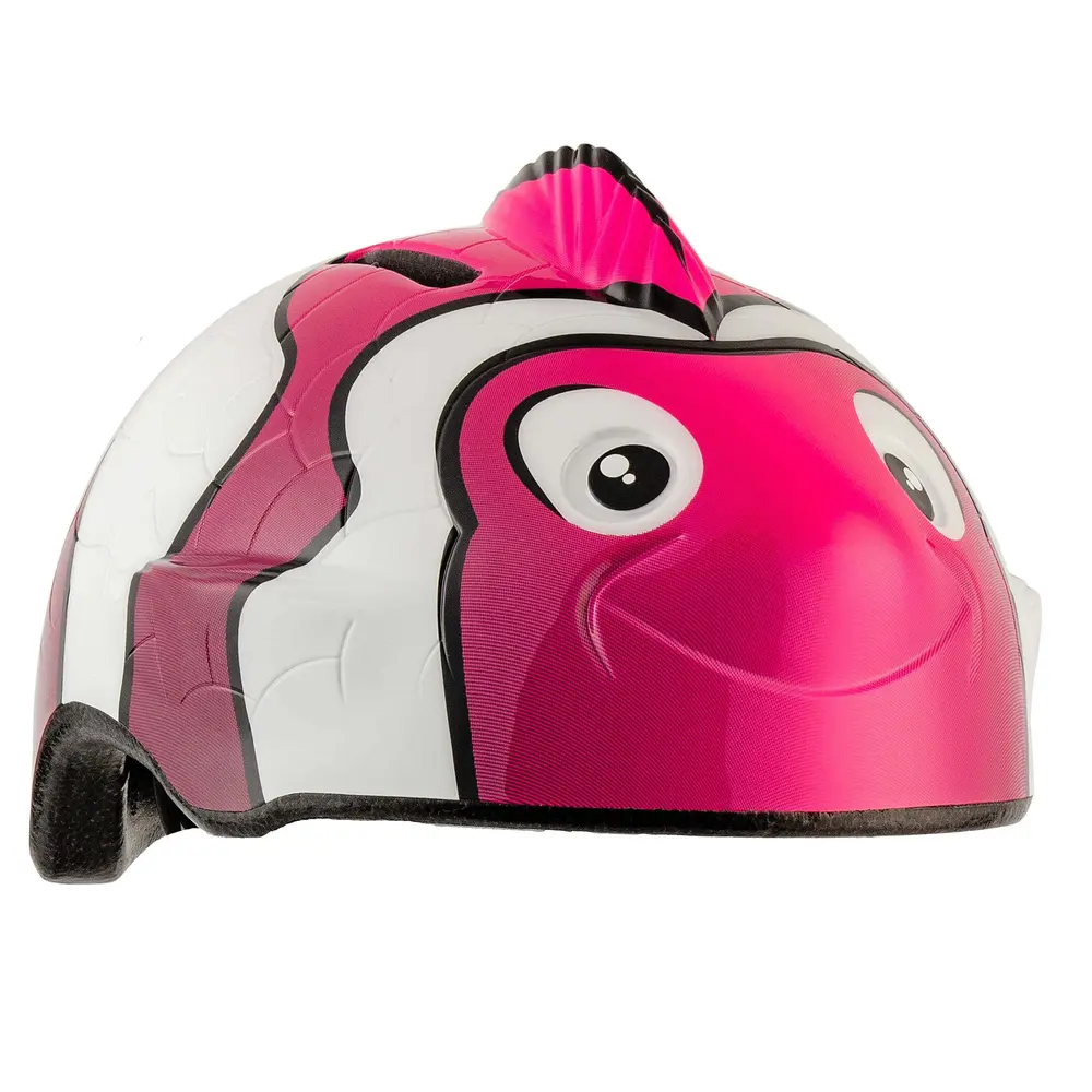 Børne Cykelhjelm i Pink Klovnefisk - Sikker og Sjov!