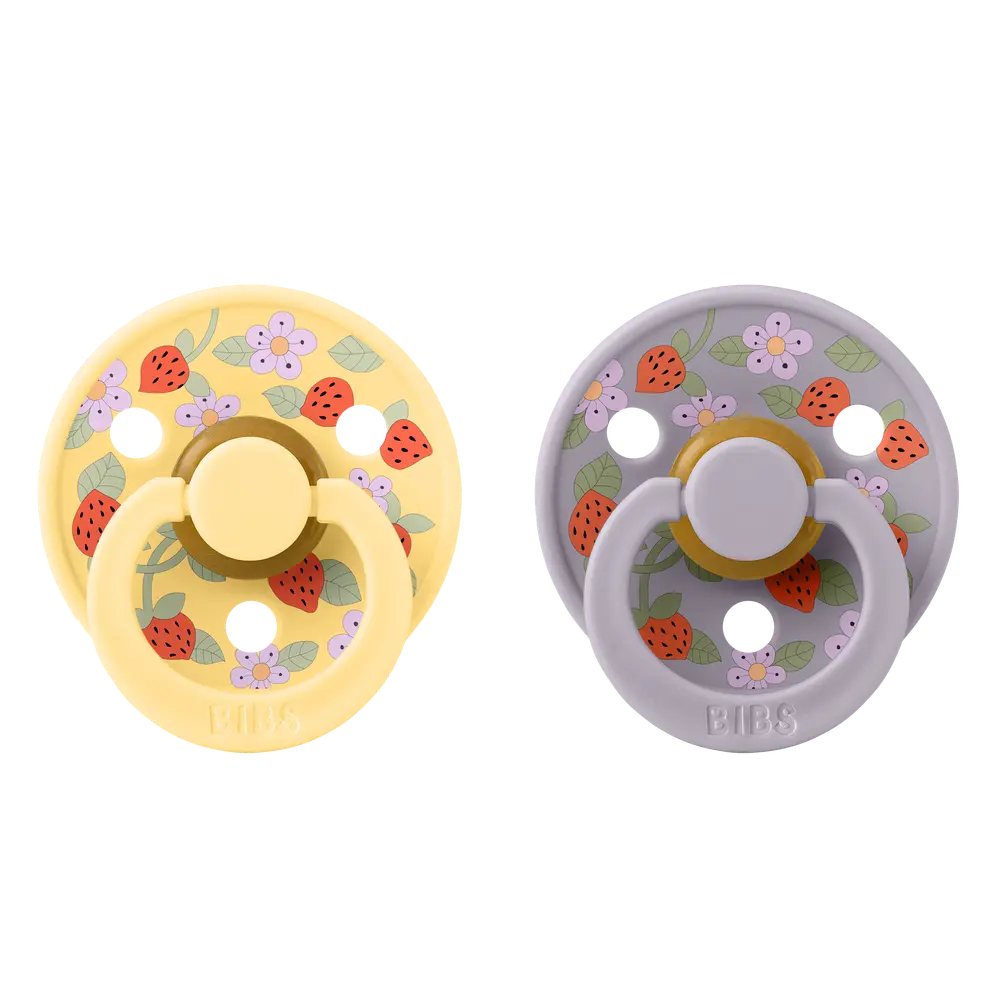 2 Pk BIBS X LIBERTY Sutter i Jordbær og Fløde Mix