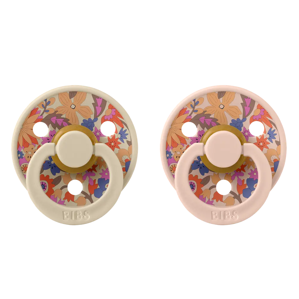 2 Pk BIBS X LIBERTY Sutter i Blush Mix - Eksklusivt Design