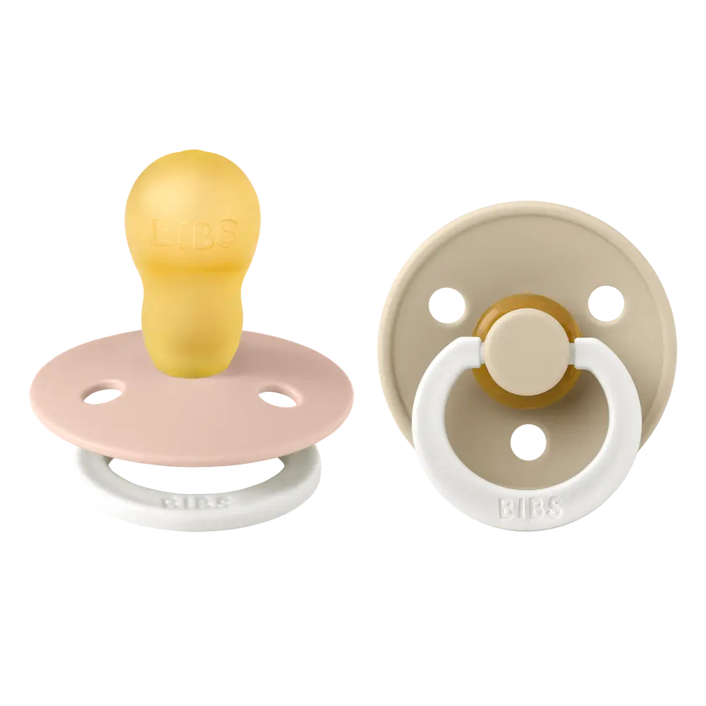 2 Pk BIBS Colour Latex Nat Sutter - Blush Vanilla