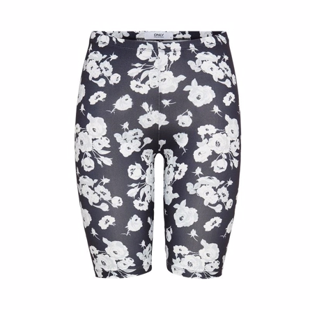 Cykelshorts Aria Flower med blomsterprint fra ONLY