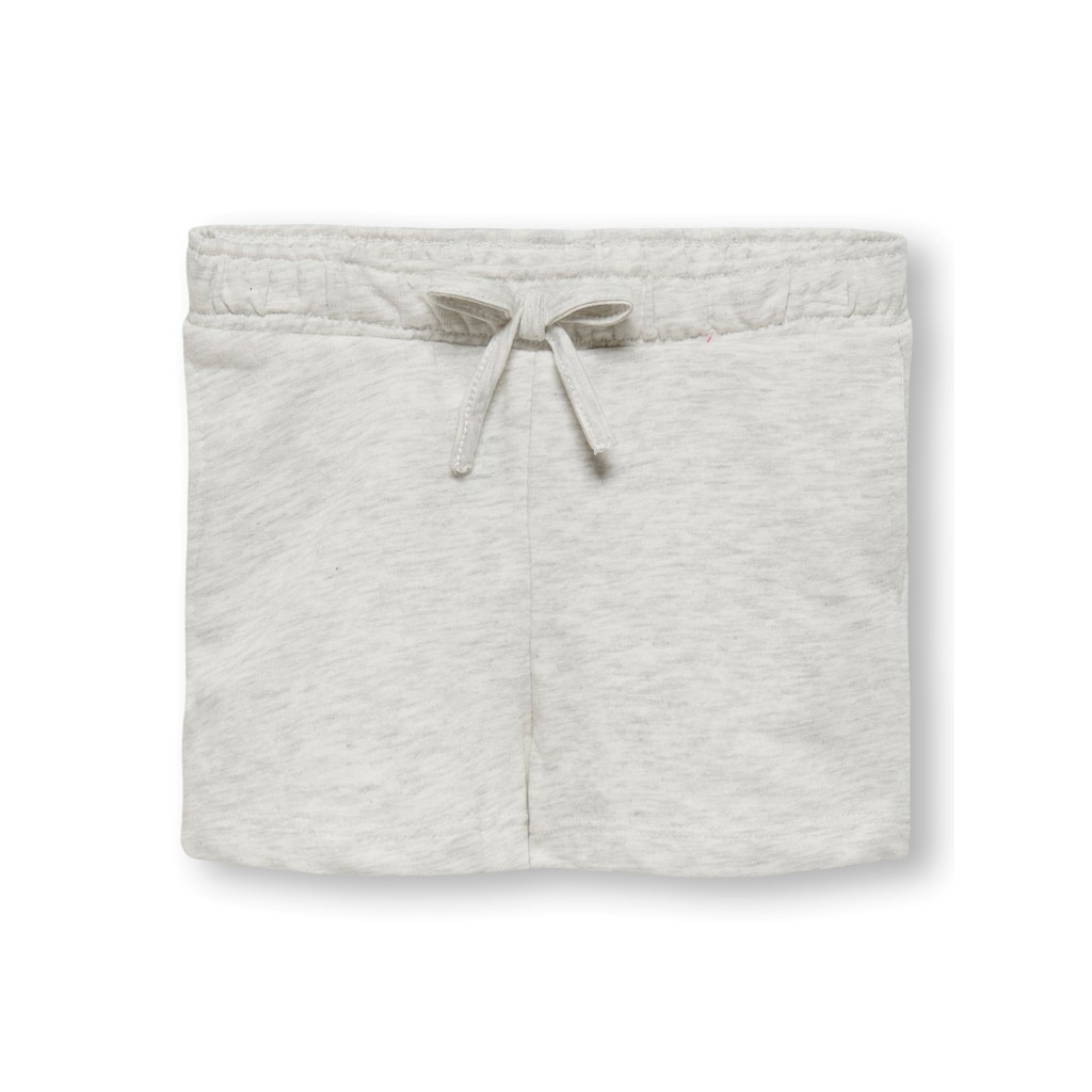 Bløde Sweatshorts Oatmeal Melange fra Only Kids