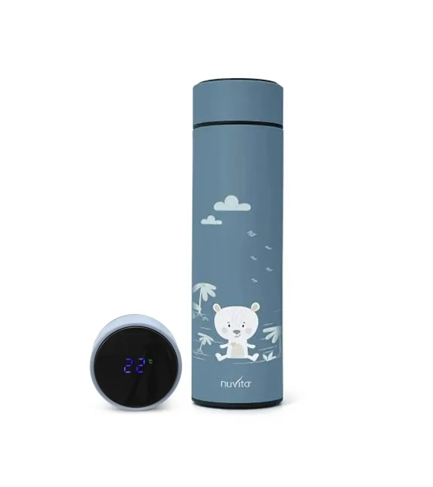 500 Ml Rustfrit Stål Termobeholder med LED Display