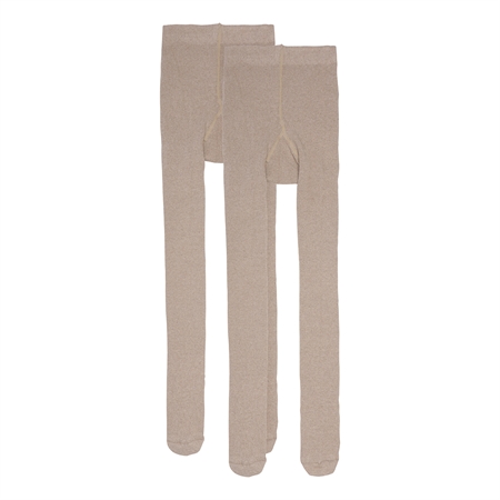 2 Pak Beige Strømpebukser fra Birkholm - Super Tilbud!