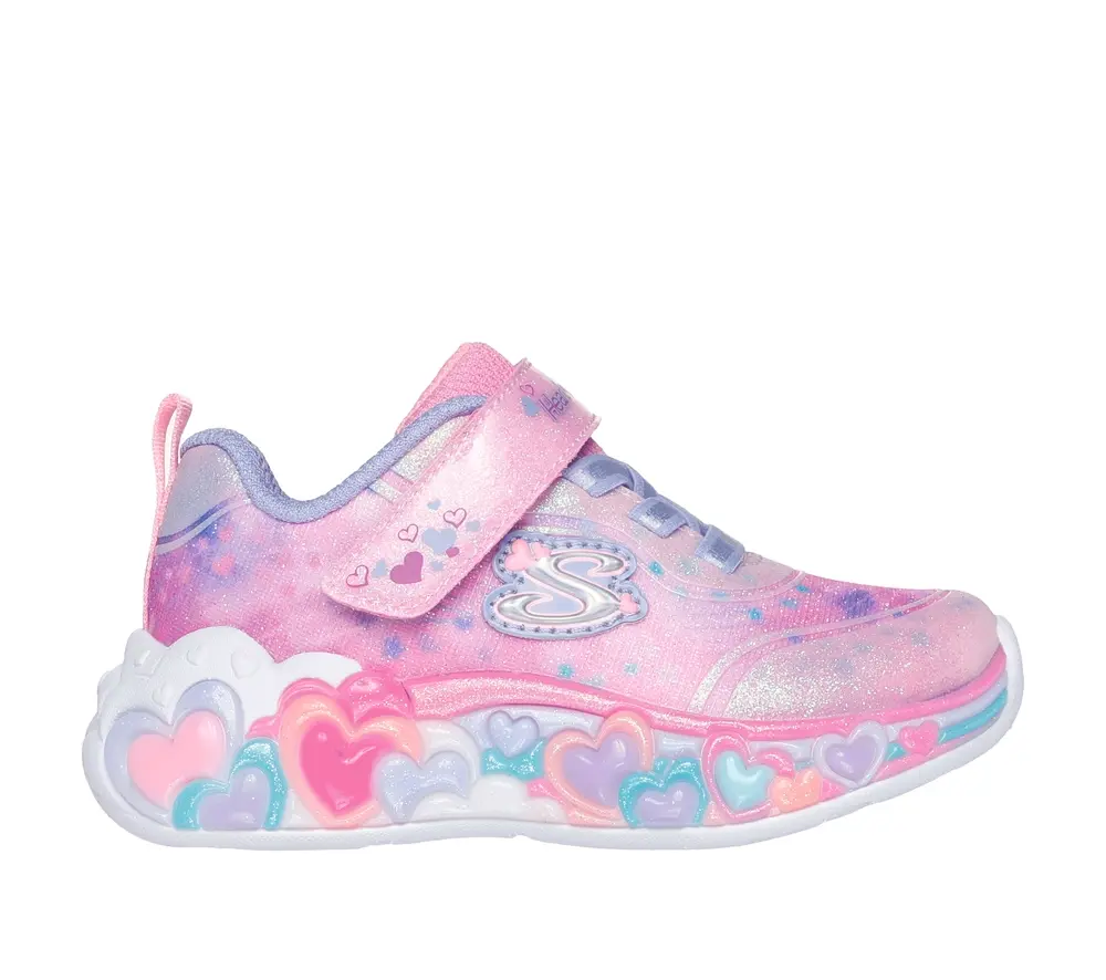 Eternal Heart Lights Sneakers med Lys fra Skechers
