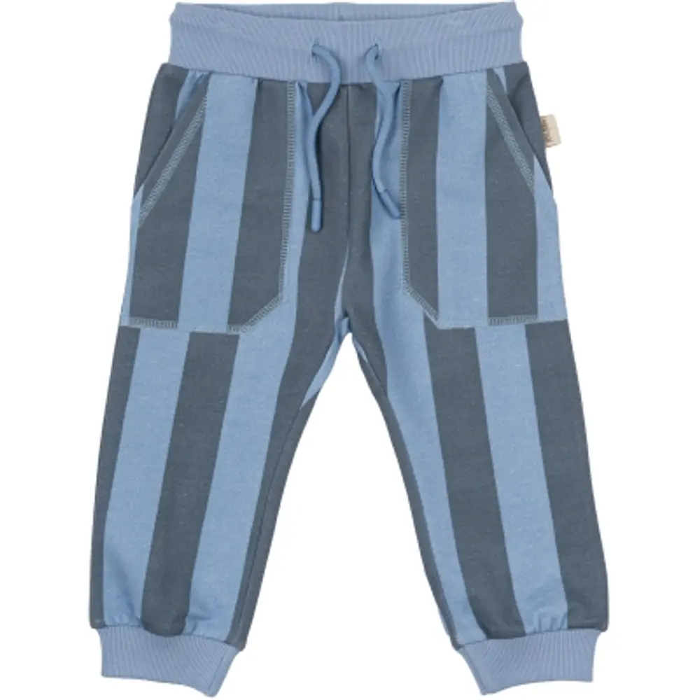 Afslappede Sweatpants i Allureblue fra Petit Piao
