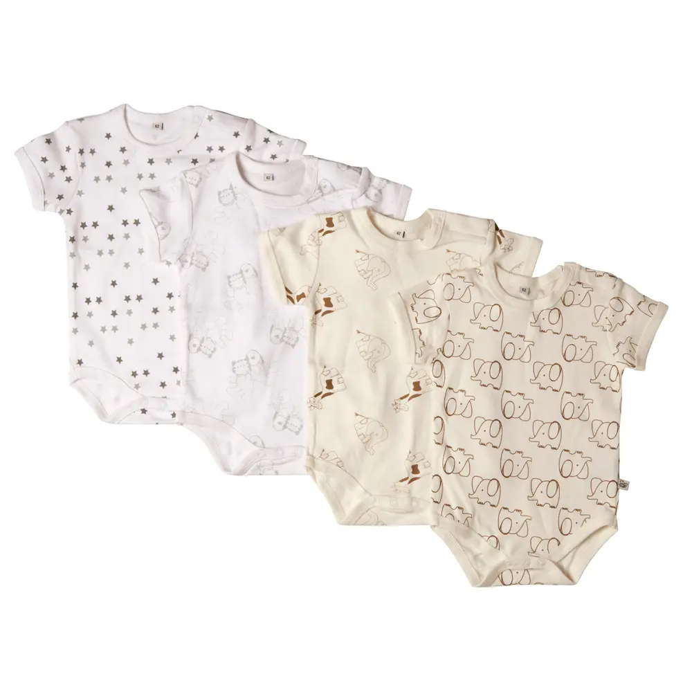 4 Stk Offwhite Bodystockings fra Pippi - Udsalg!