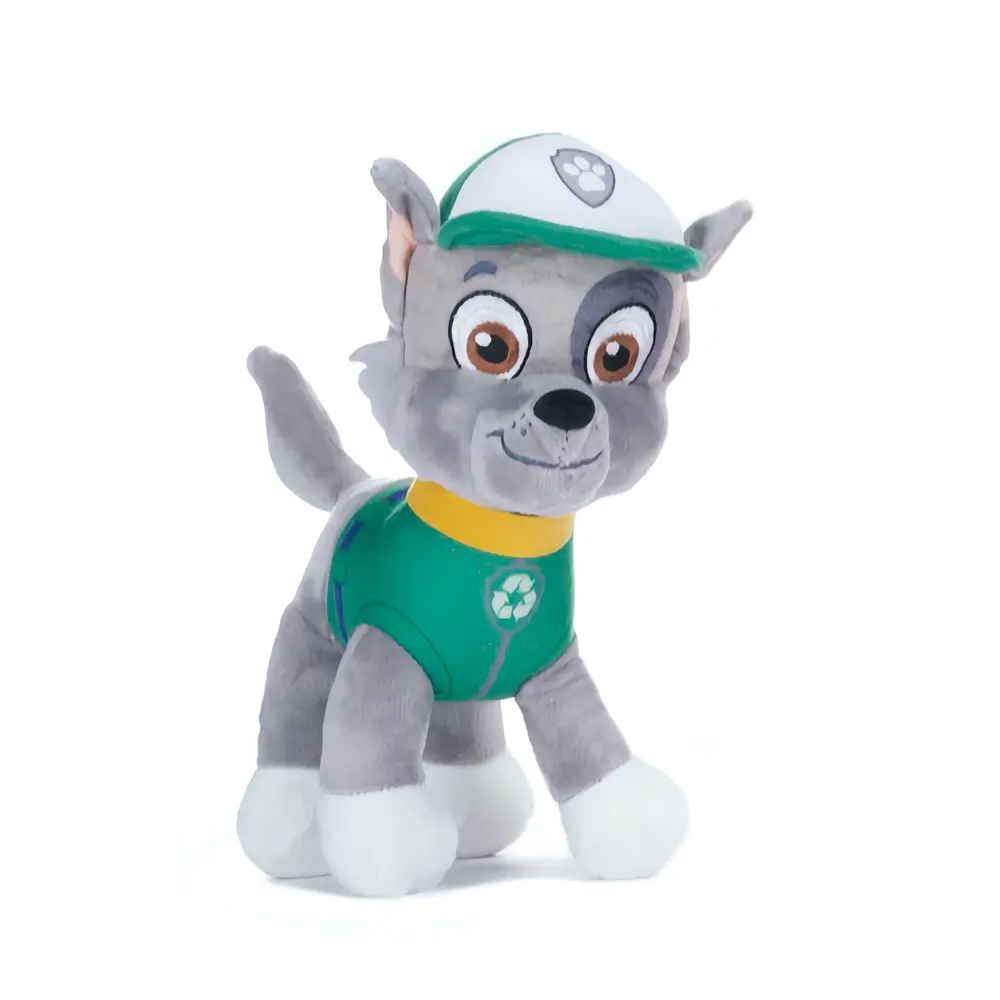 Grøn Rocky Bamse fra Paw Patrol - 30 cm Krammedyr