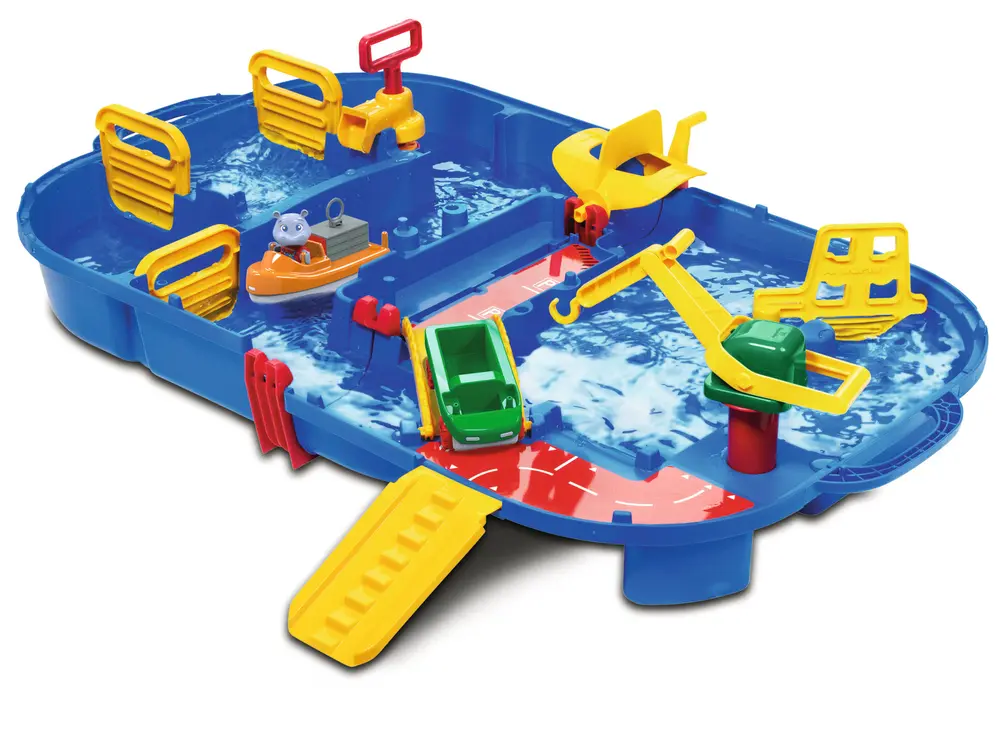 AquaPlay Lockbox med 25 dele - Vandlegetøj til børn