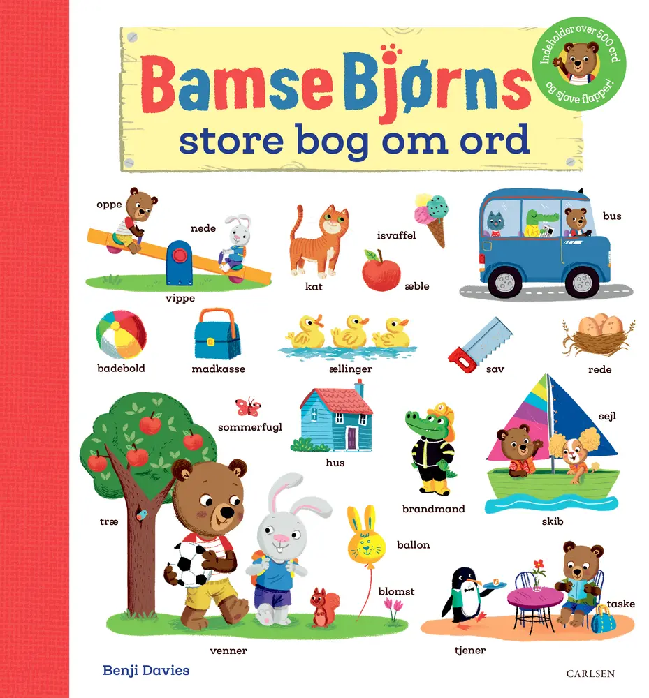 Bamse Bjørns Store Bog Om Ord - Sjov Læring for Børn