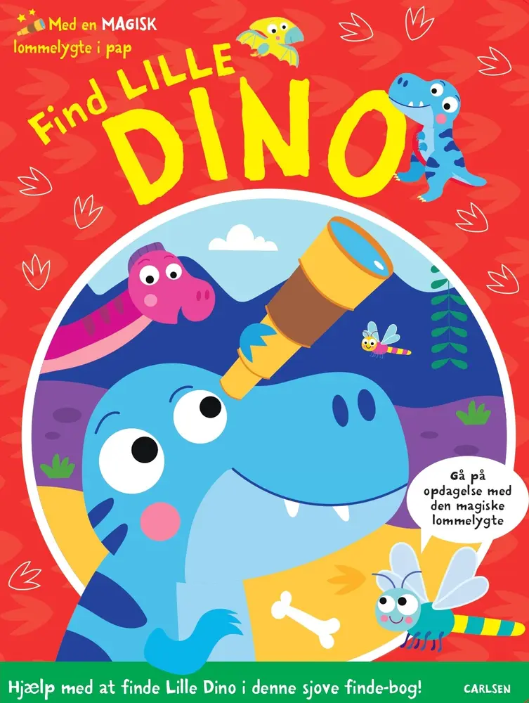 Find Lille Dino med Magisk Lommelygte – Sjov Findebog!