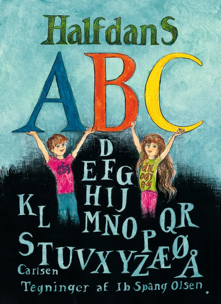 Halfdans ABC - Klassisk Børnebog til Læring og Sjov