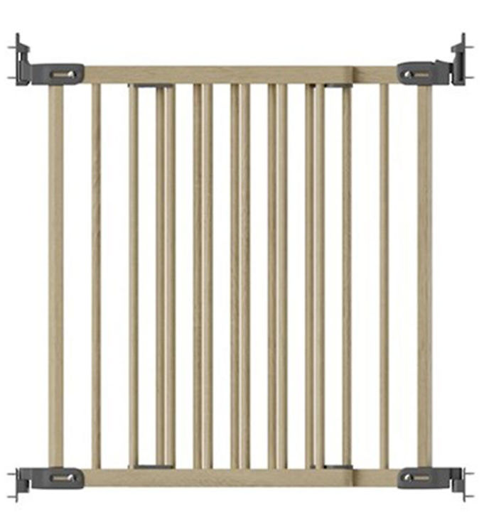 Babydan Flexi Fit Wood Deluxe Sikkerhedsgitter - Natur