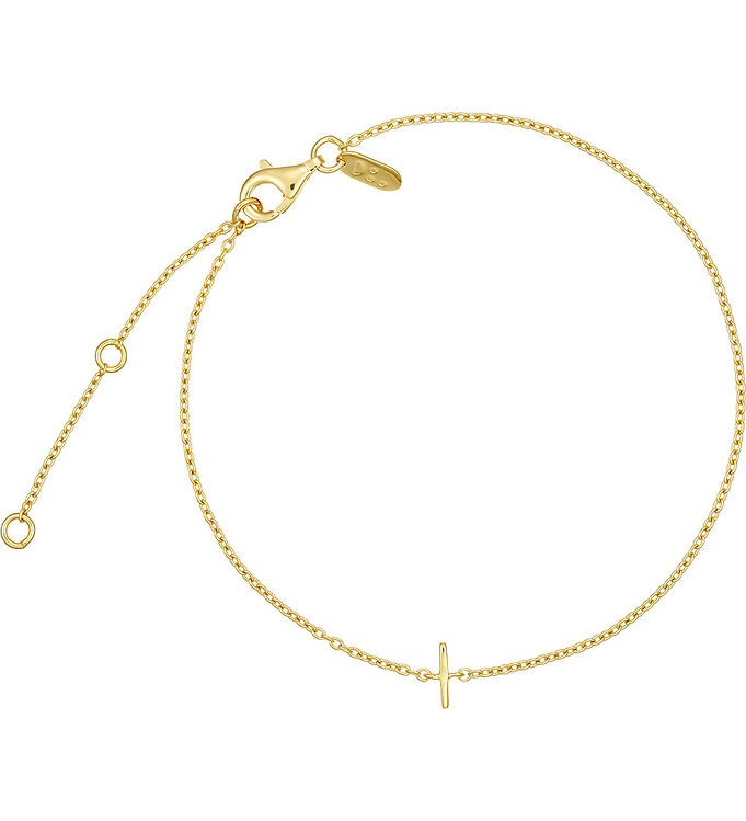 18k Guldbelagt Armbånd fra Design Letters - Unik Stil!