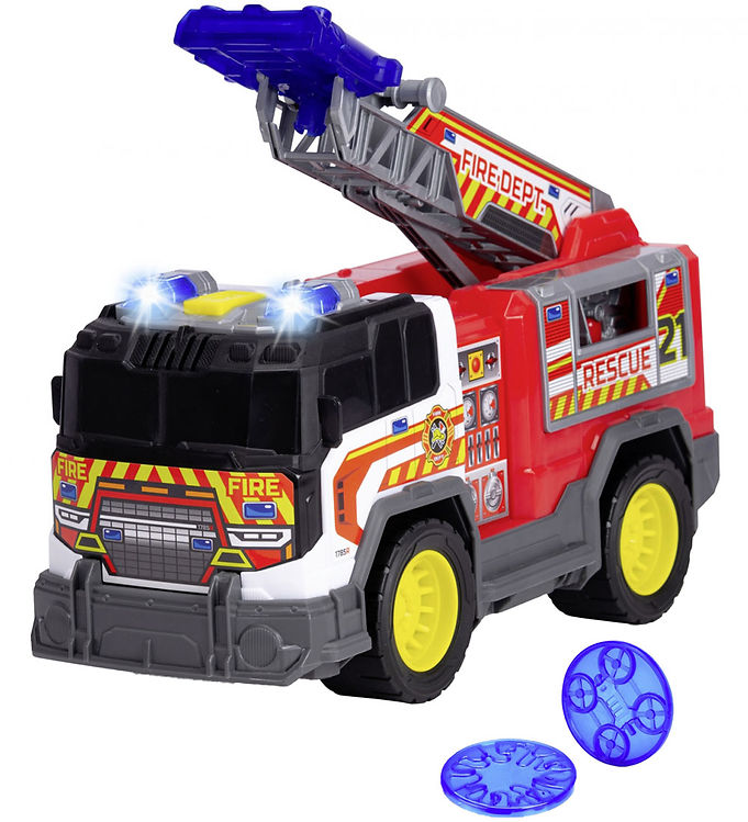 Bil   Fire Rescue Unit   Lys Lyd fra Dickie Toys