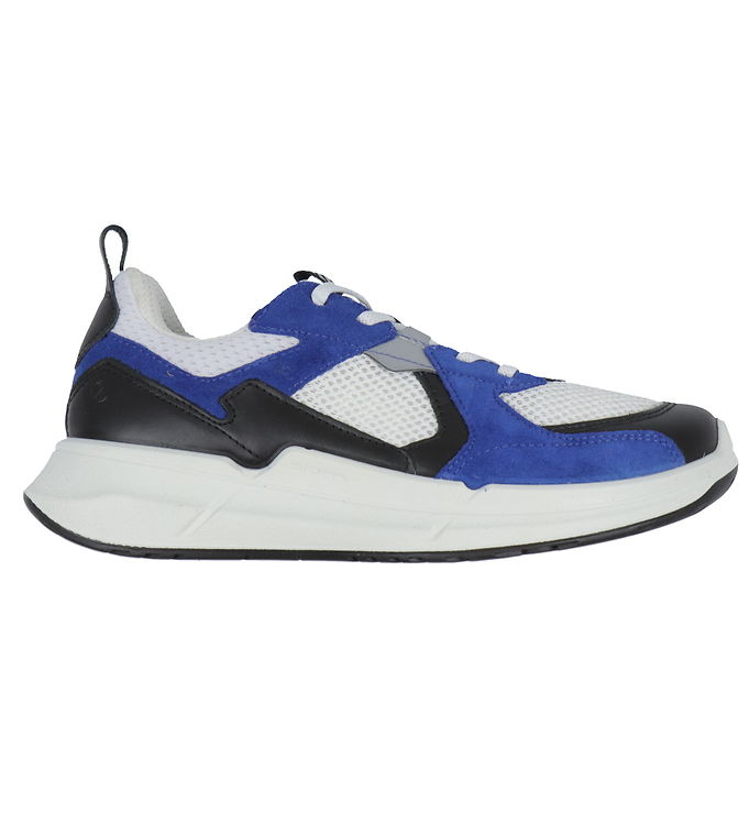 Ecco Biom 2.2 K Lea Sko - Black Virtual White tilbud!