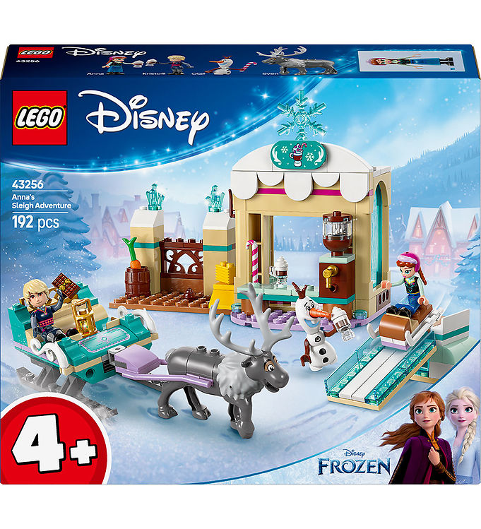Disney Frost Annas Slædeeventyr 43256 - 192 Dele Legosæt