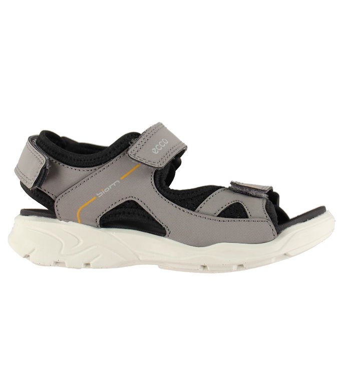 Ecco Biom Raft Sandaler i Steel Black - Fantastisk tilbud!