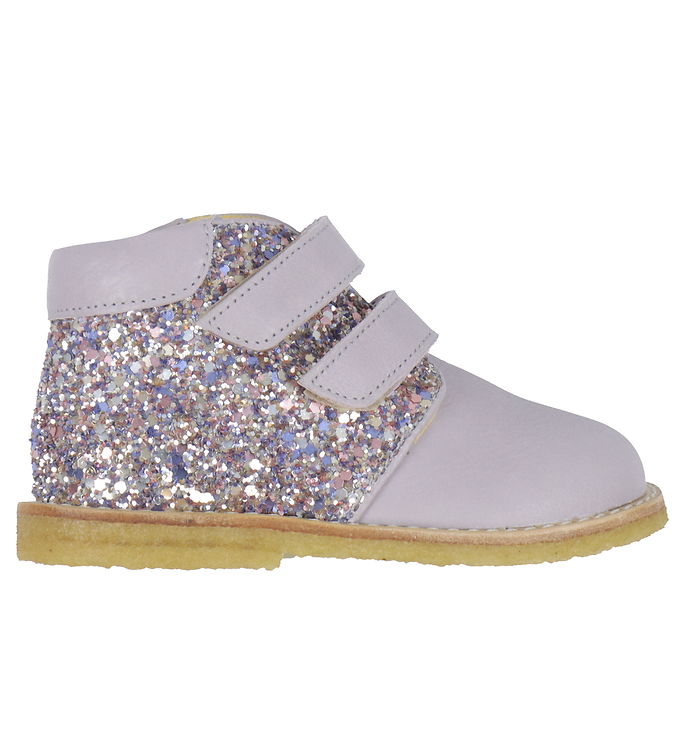 Angulus Begyndersko i Lilla Pastel Multi Glitter
