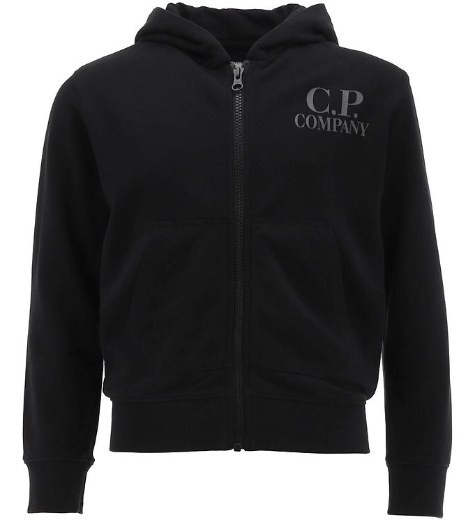 C.P. Company Cardigan i Sort med Solbriller - Tilbud!
