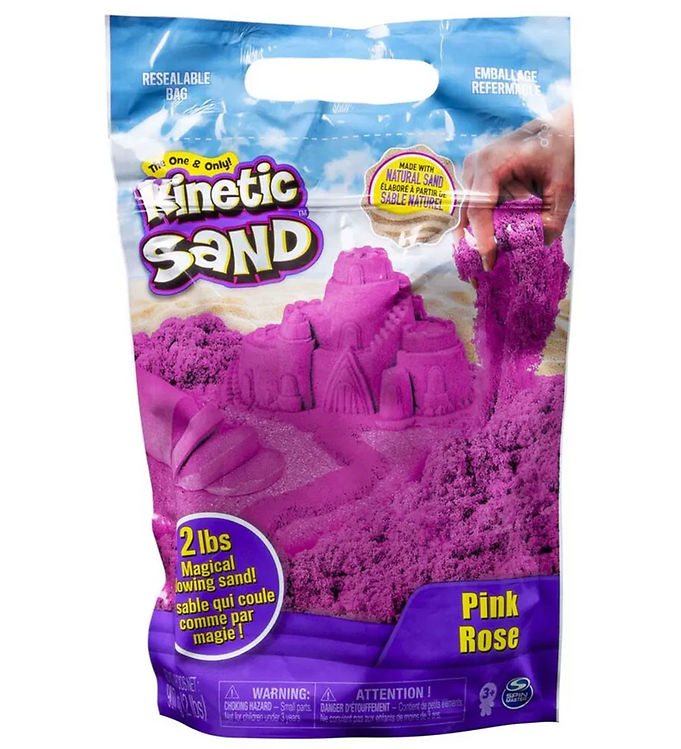 Kinetisk Strandsand 907g - Pink Rosa fra Kinetic Sand