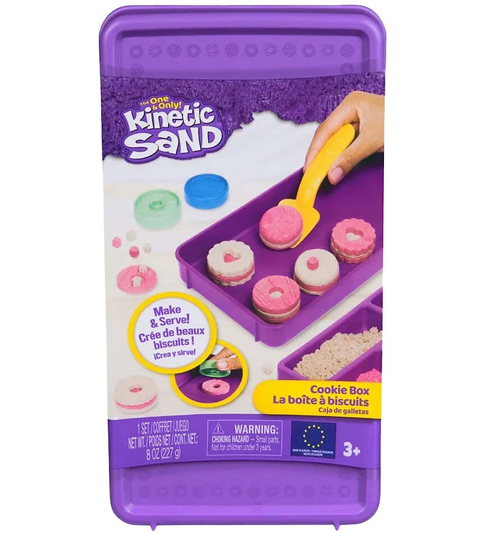 Kinetisk Sand Cookie Box 227 G - Sjovt Sandsæt!