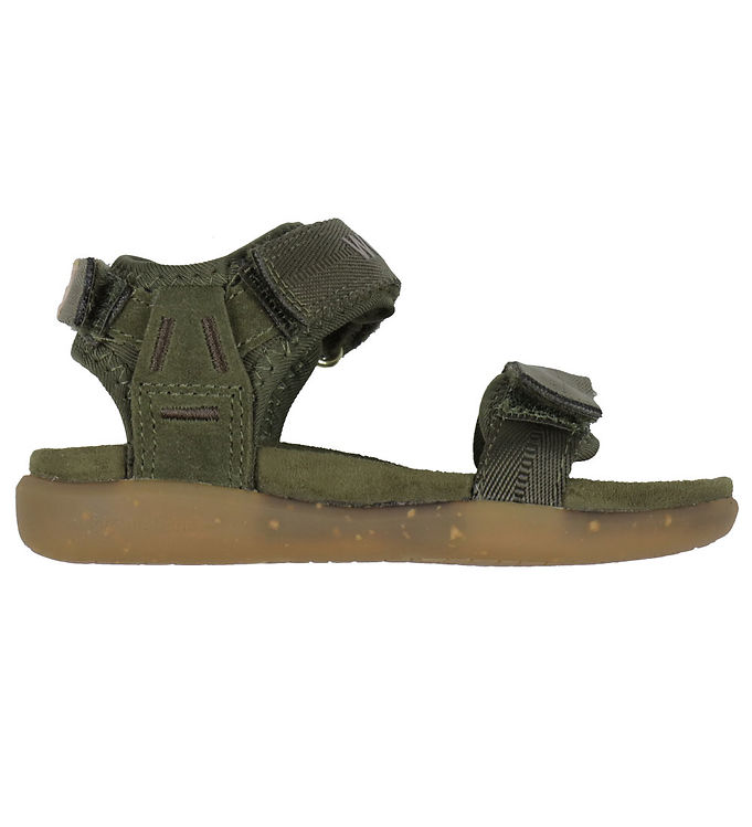 Sandaler   Cirkeline   Dark Olive fra Woden