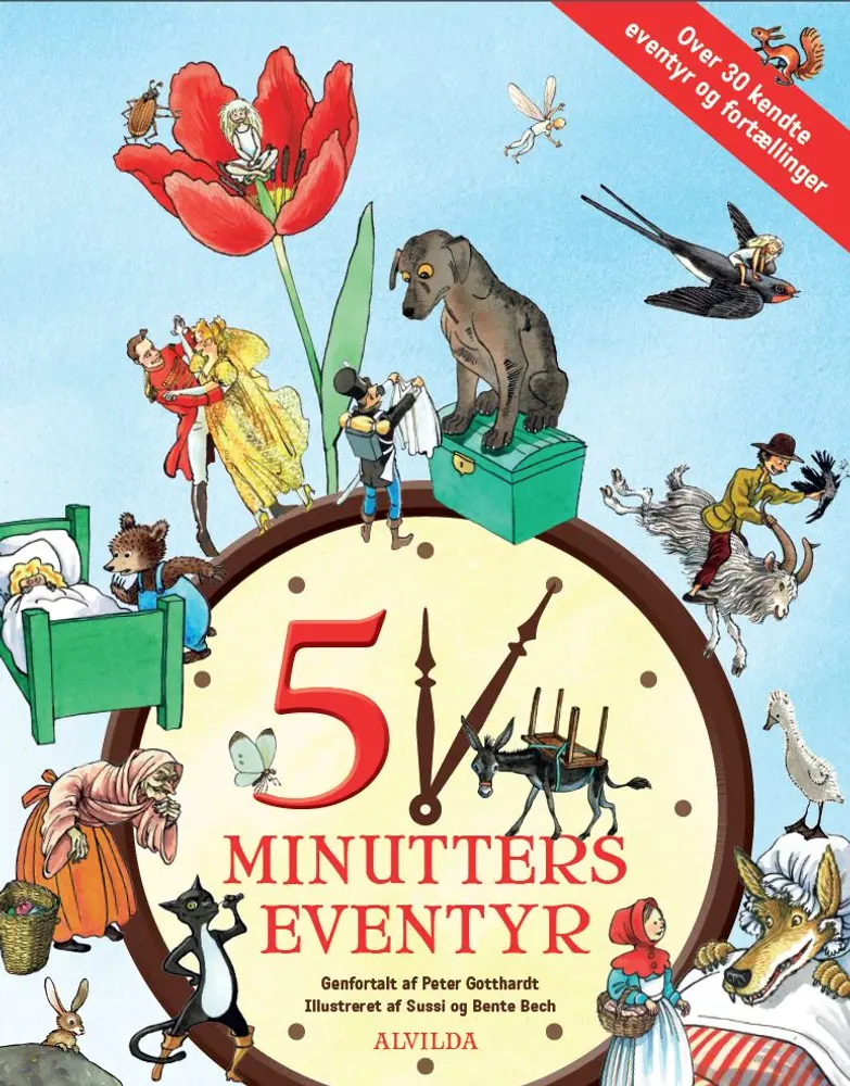 5 Minutters Eventyr - Perfekte Godnathistorier til Børn