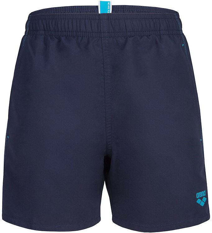 Arena Badeshorts Solid R - Navy Turkis til børn