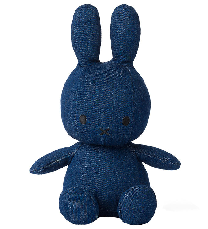 Bamse   23 Cm   Miffy   Raw Denim fra Bon Ton Toys