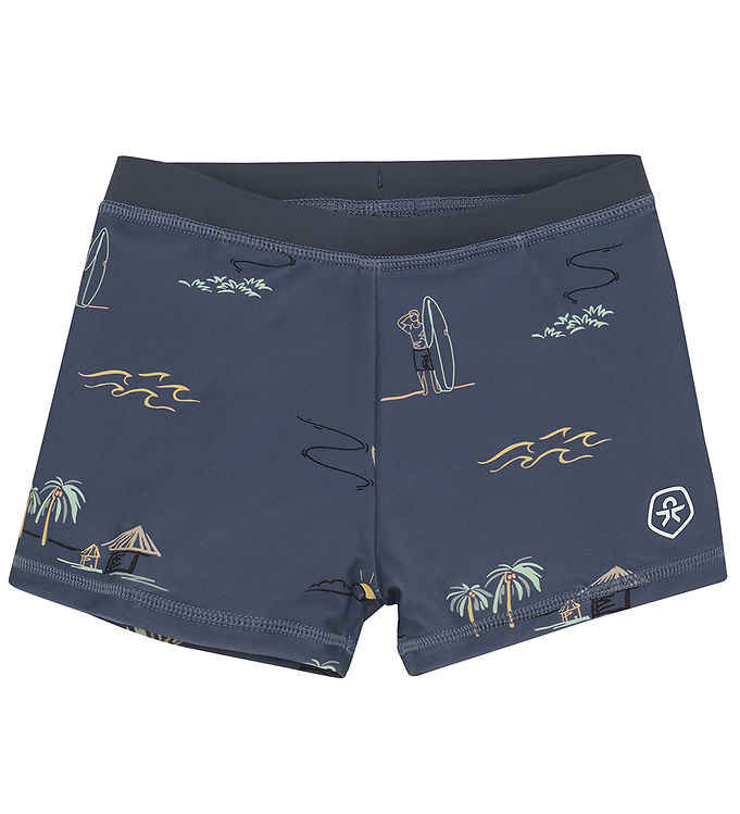 Badebukser Aop Vintage Indigo fra Color Kids - Tilbud!
