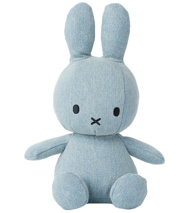 Bamse   23 Cm   Miffy   Light Wash Denim fra Bon Ton Toys