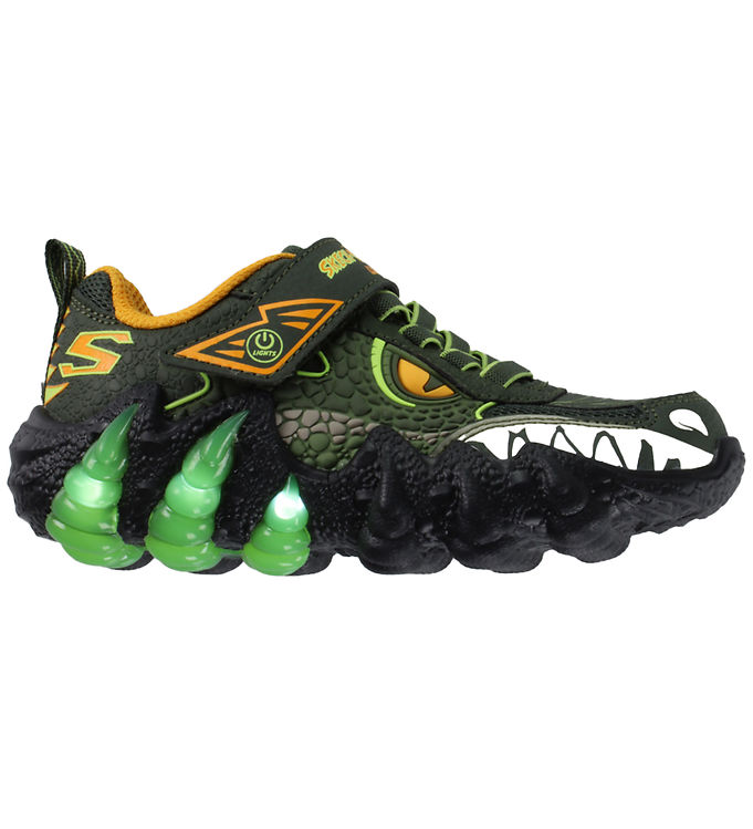 Blinkesko Skechers Skech O Saurus i Oliven – Fantastisk tilbud!