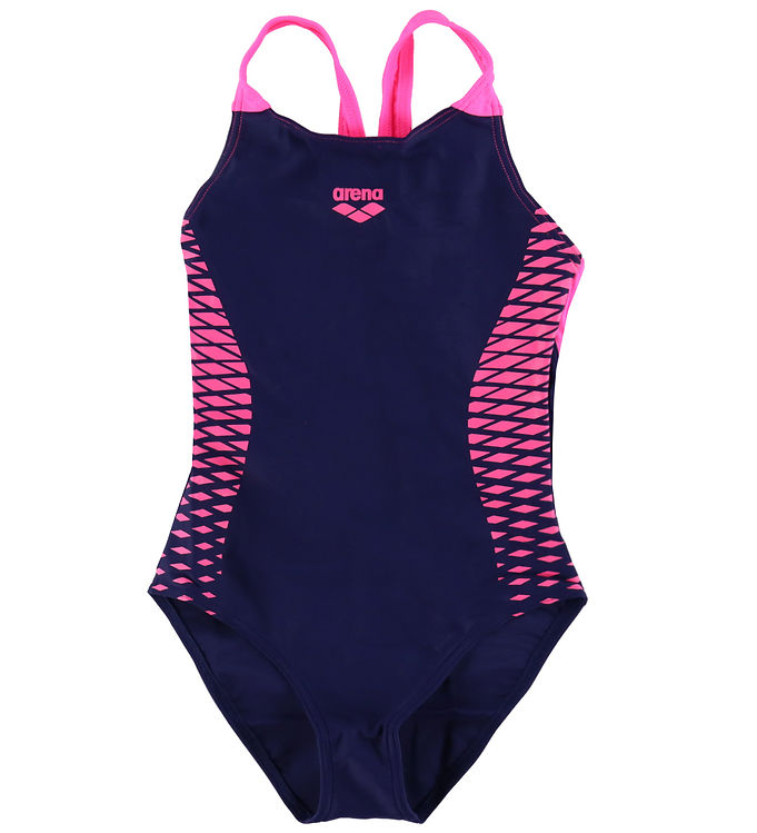 Arena Badedragt Openings Swimsuit Navy Shockin på tilbud