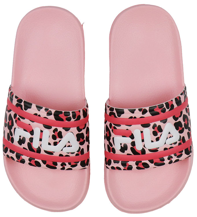 Badesandaler Fila Morro Bay P Pink A Boo Leopard på tilbud