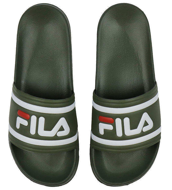 Badesandaler Morro Bay Teens Olive Night fra Fila - Tilbud!
