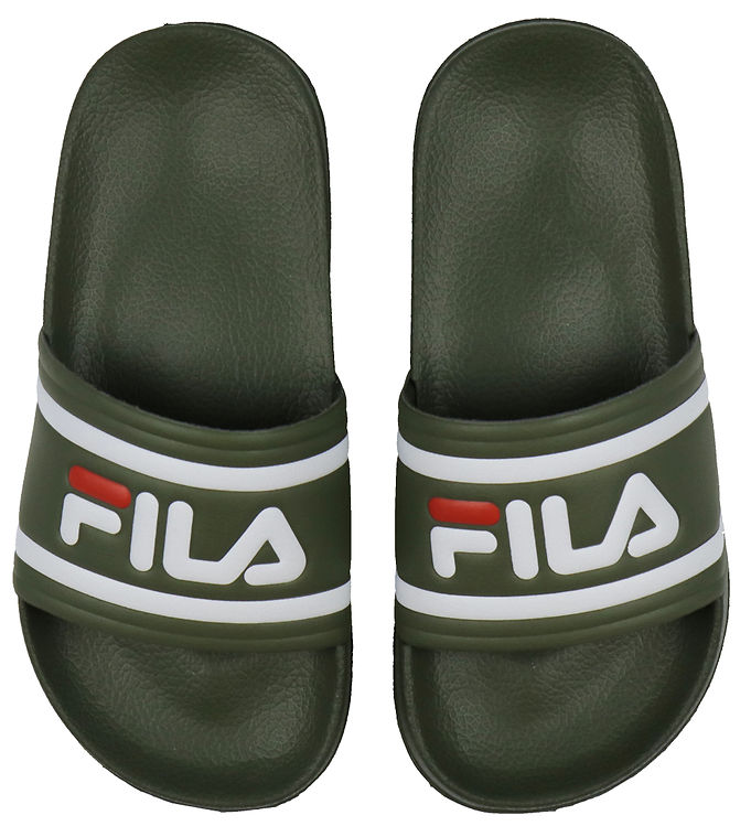 Badesandaler Morro Bay Kids Olive Night fra Fila
