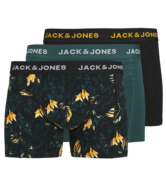 3-Pak Boxershorts Jactyler - Sort fra Jack & Jones