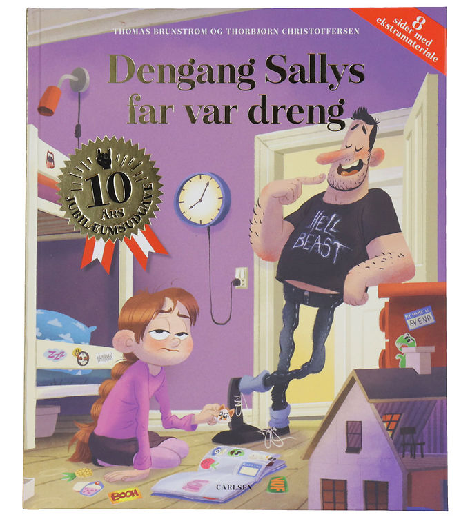 Bog   Dengang Sallys Far Var Dreng   Dansk fra Forlaget Carlsen