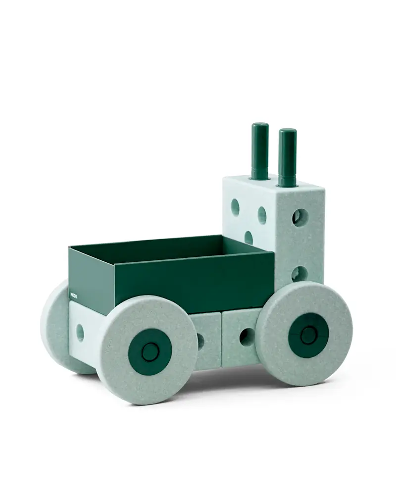 3-i-1 Gåvogn Ocean Mint & Forest Green - Tilbud!