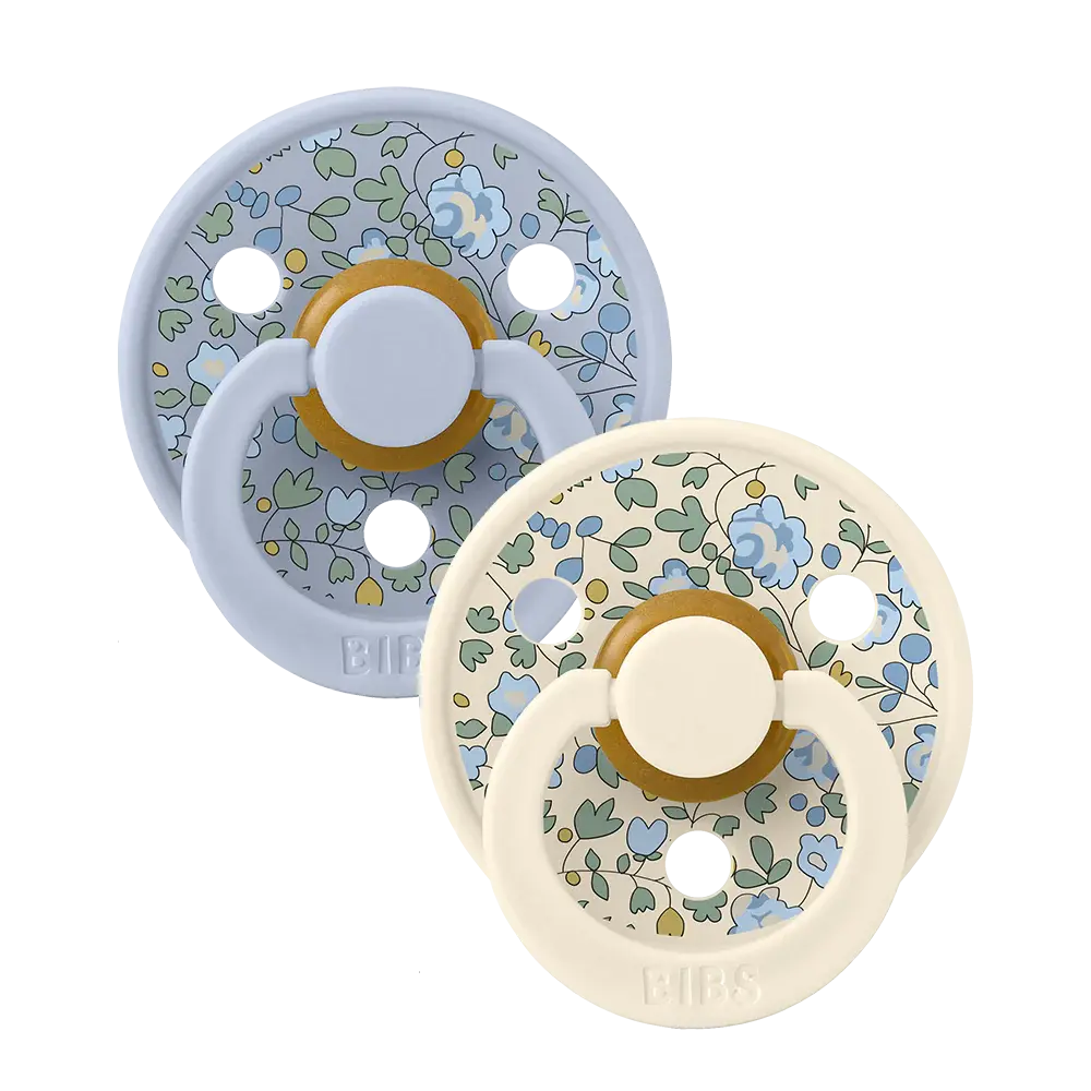 2 Pk BIBS X LIBERTY Sutter i Dusty Blue Mix