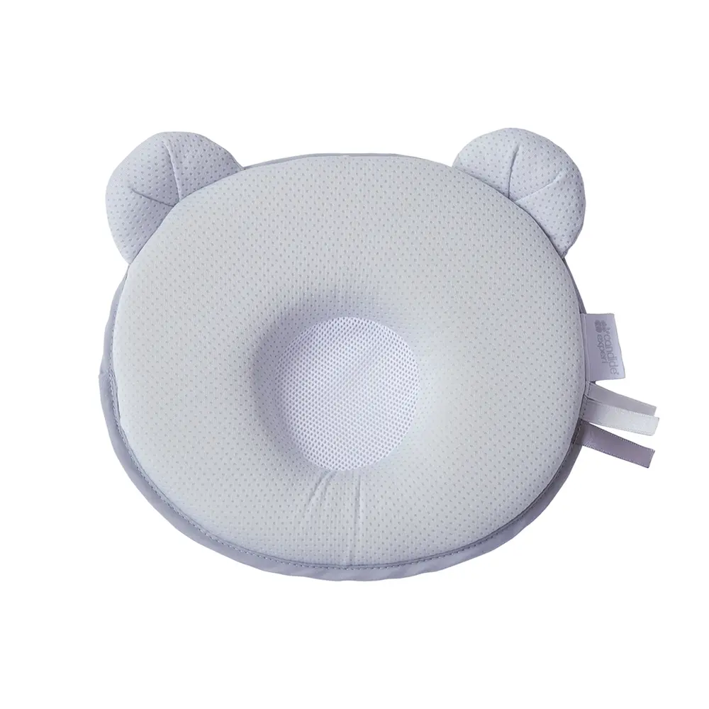 Panda Air Ergonomisk Babypude - Grå fra Candide