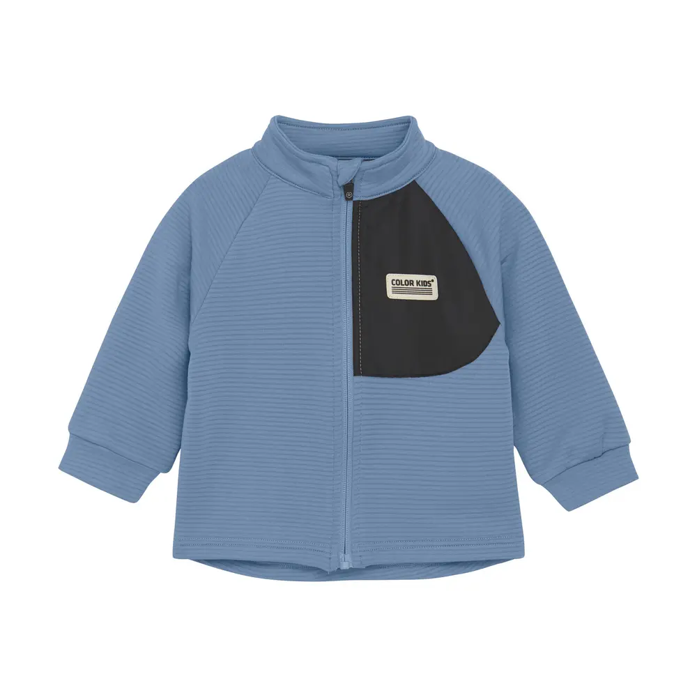 Baby Stretch Fleecejakke   7023   80 fra Color Kids