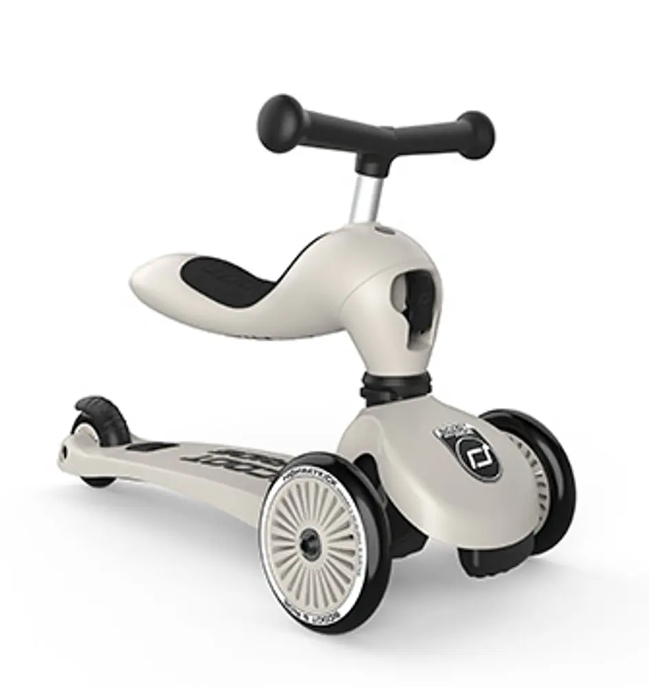 2-i-1 Løbehjul og Løbecykel Highwaykick 1 Ash til Børn