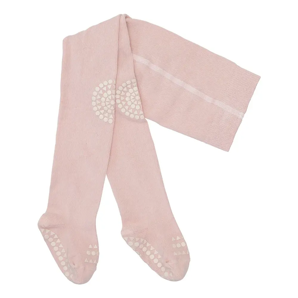 Bambus Kravle Strømpebukser i Soft Pink - Black Friday Tilbud!