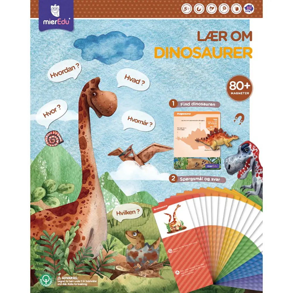 Magnetisk Legesæt: Udforsk Dinosaurernes Verden!