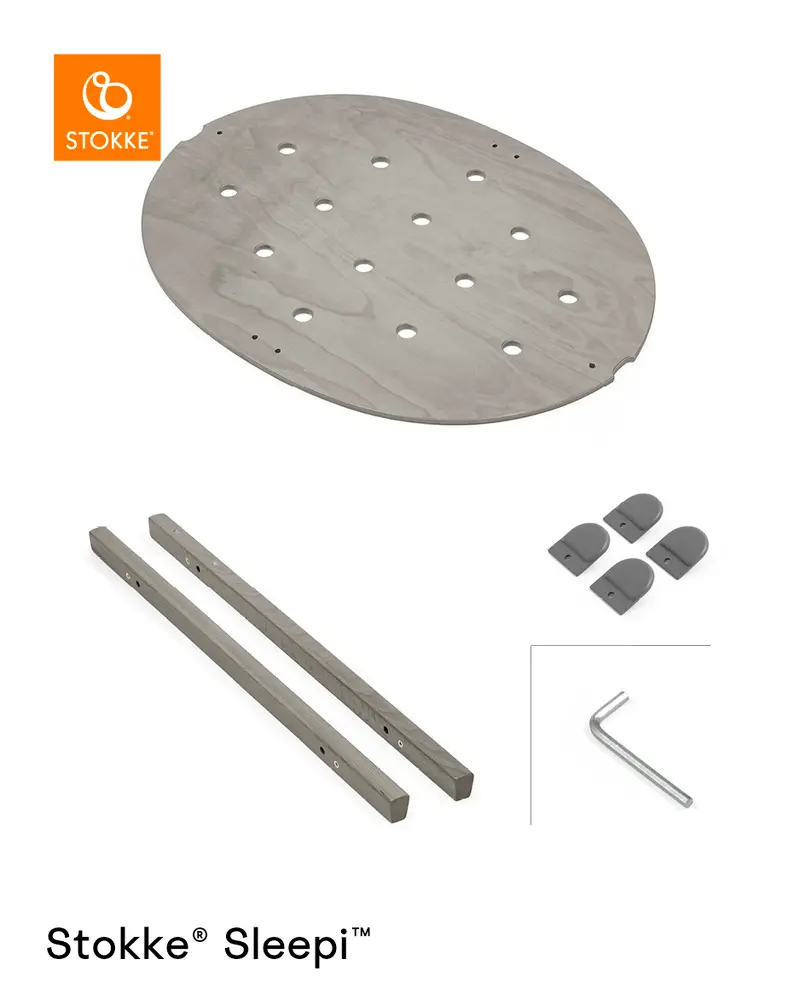 Ombygningssæt til Stokke® Sleepi™ Mini - Hazy Grey V3