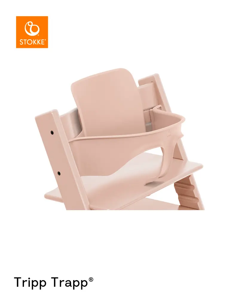 Babysæt Serene Pink til Tripp Trapp® højstol - Komfortabel støtte